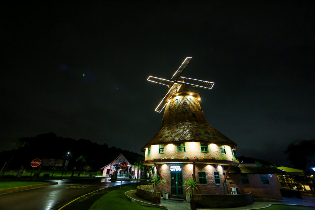 Pórtico e Moinho da XV em Joinville Santa Catarina Brasil