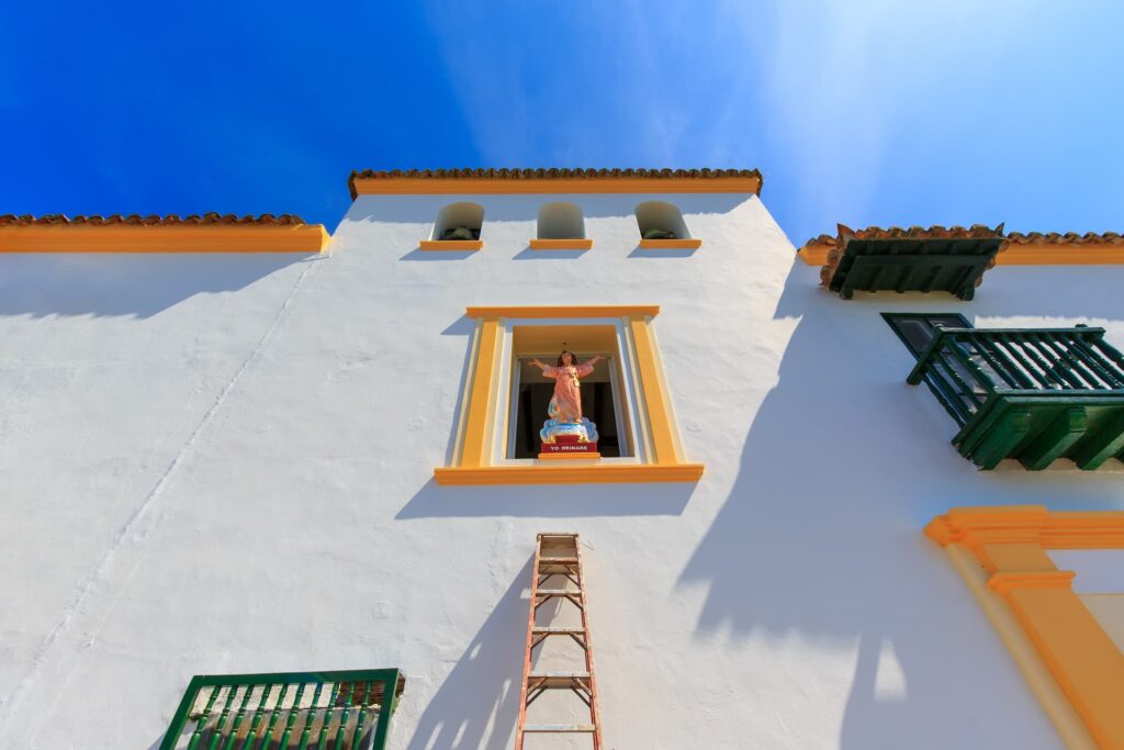 Convento de La Popa com vista panorâmica de Cartagena