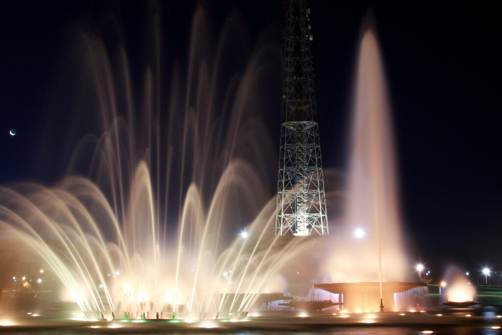 Torre de TV de Brasília com vista panorâmica do Plano Piloto