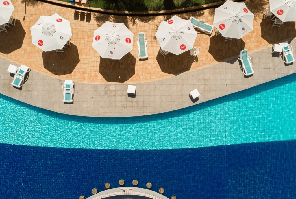 Vista do Gran Lençóis Flat Residence em Barreirinhas, Maranhão.